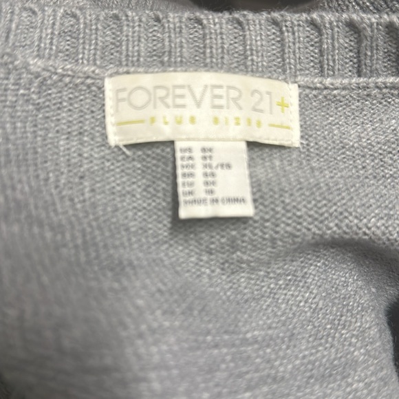 Sweater Forever 21 Size OX Christmas Winter - Picture 7 of 10